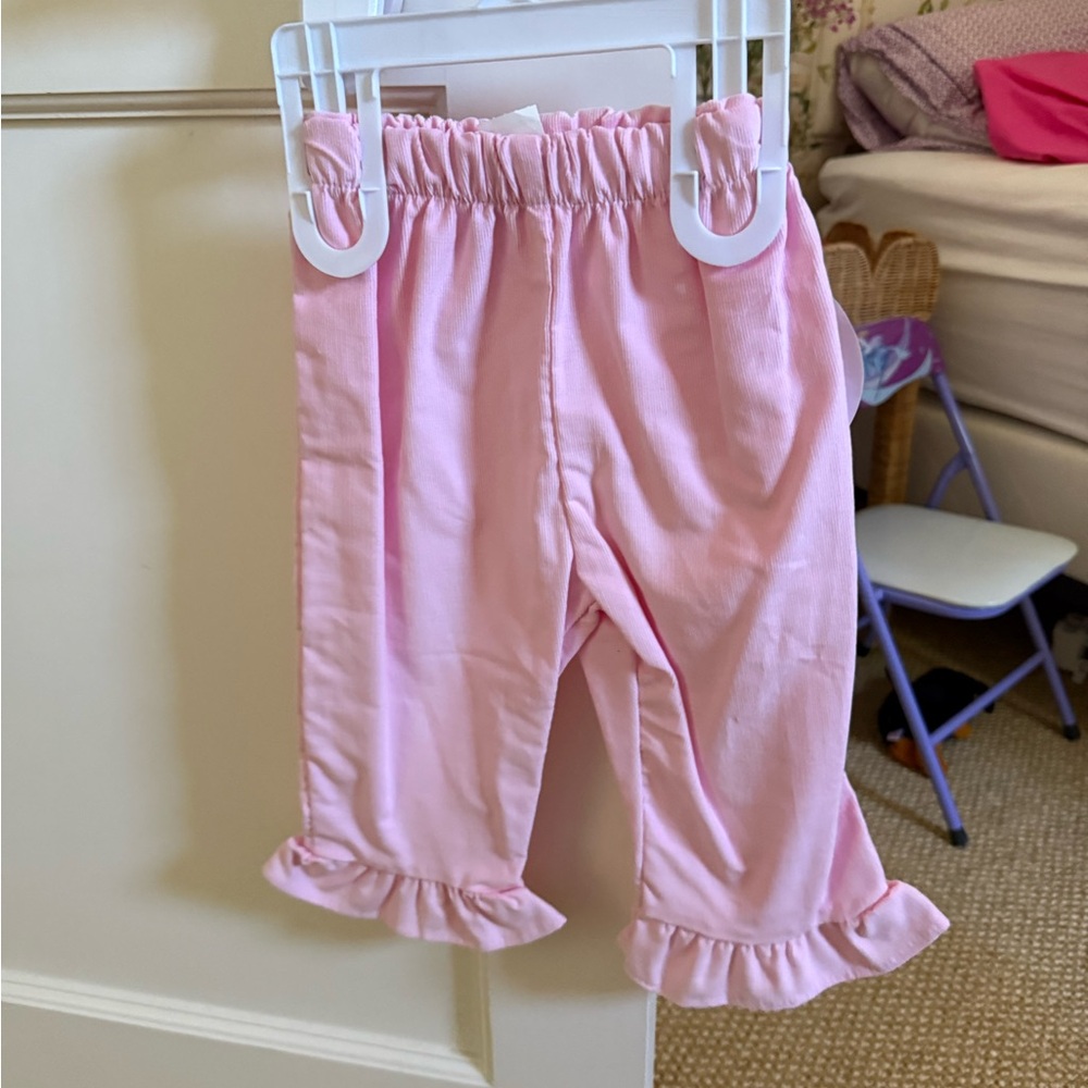 Funtasia Too Adorable Pink Ruffle Baby Pants